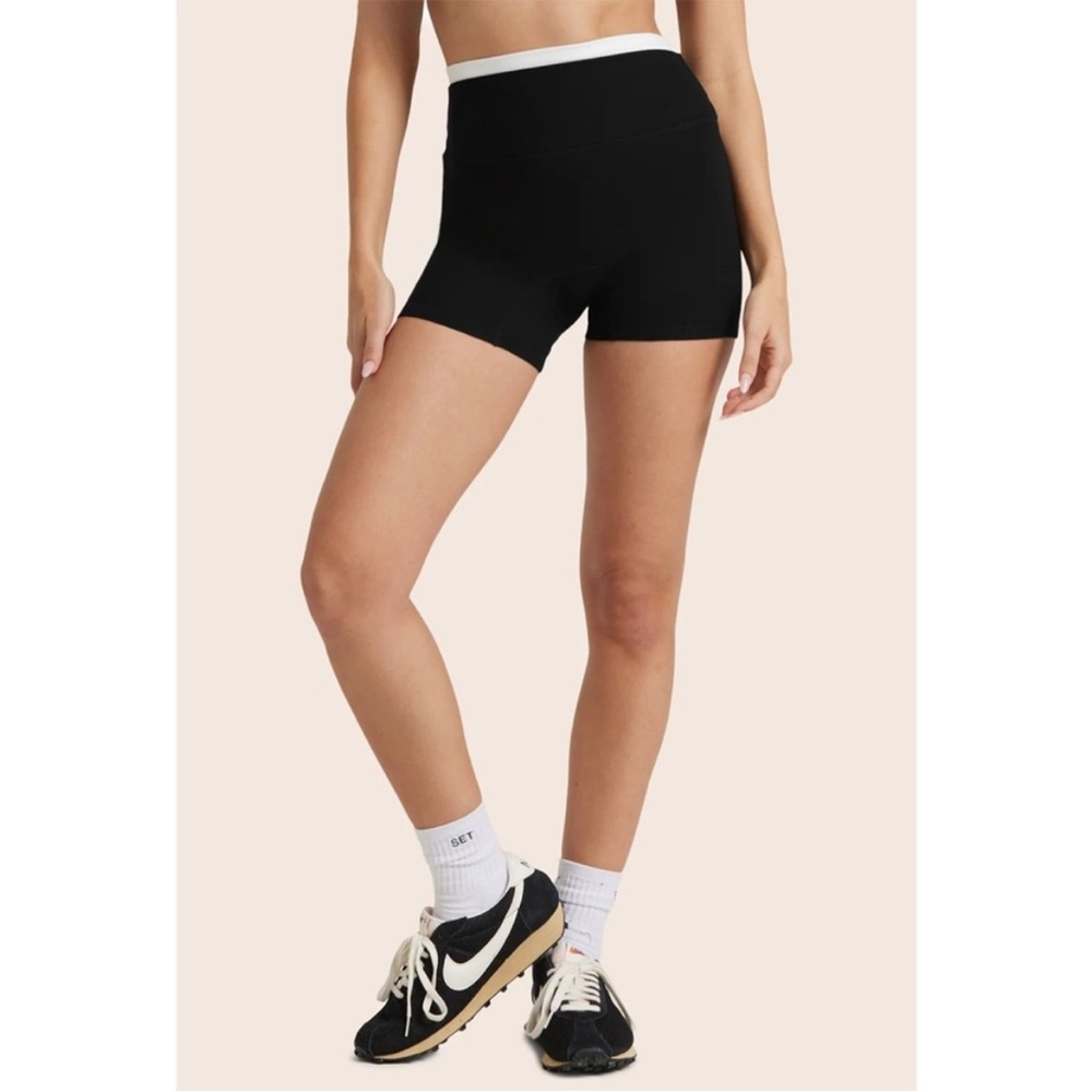 SET Active Black Women's Bike Shorts